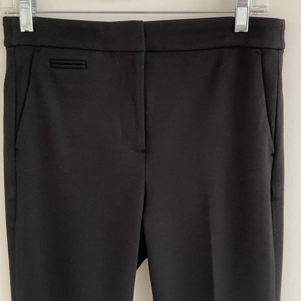 J Crew Black Slim Stretch Twill Ankle Pants Size 4 - Picture 5 of 7